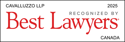 Best Lawyers 2025 - Cavalluzzo LLP